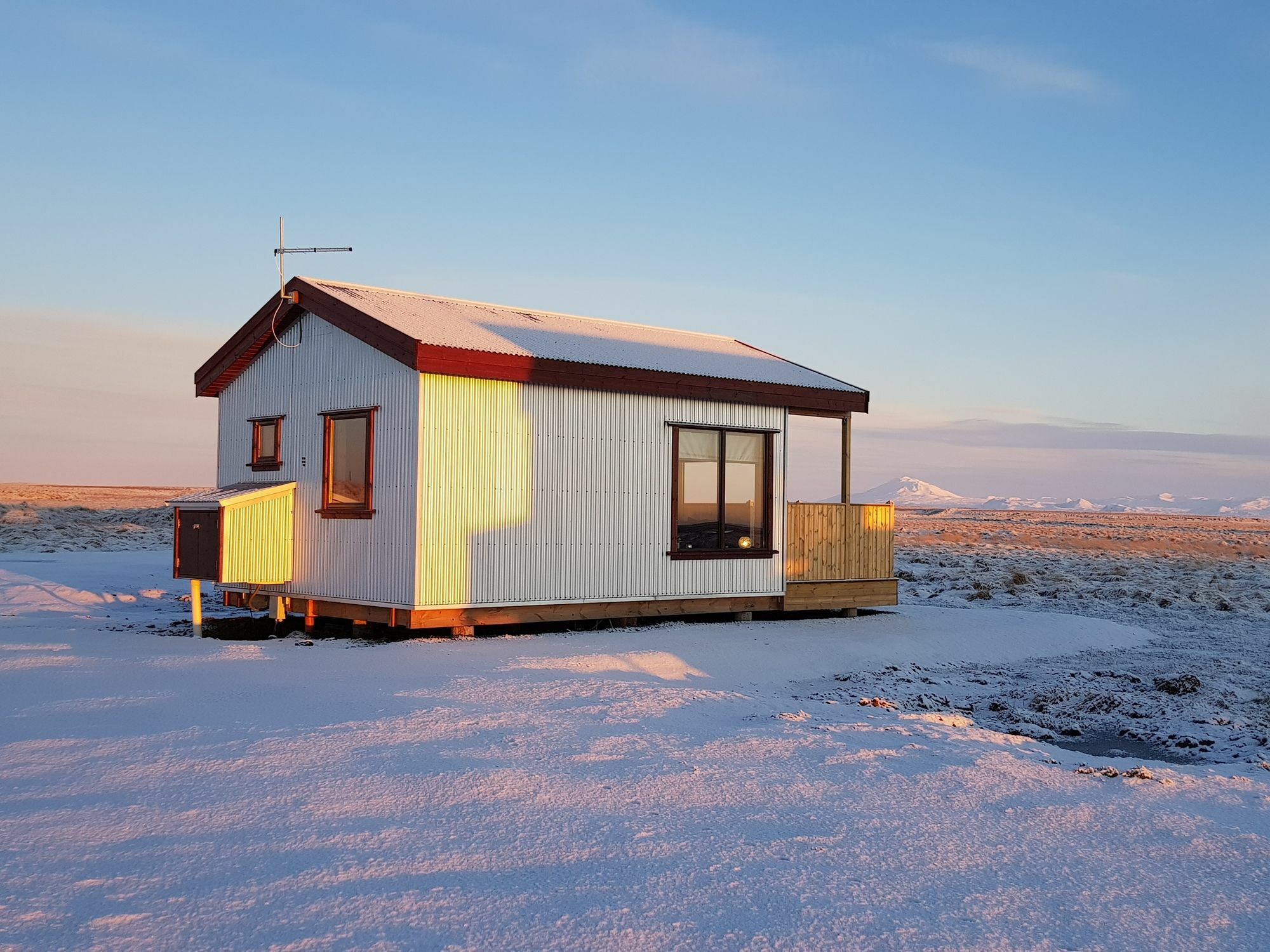 Hekla Cabin 1 Volcano&Glacier View Hella Buitenkant foto
